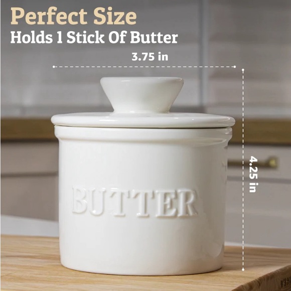New in Box! Priority Chef Butter Crock - Picture 4 of 9